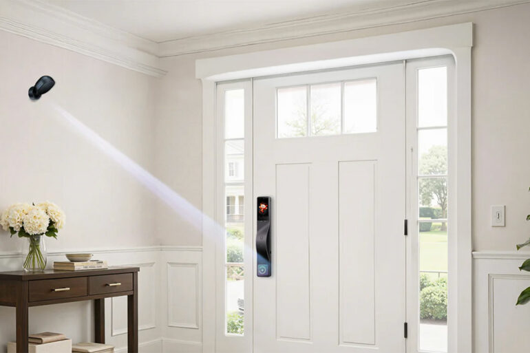 La serrure connectée Lockin V7 Max n'a jamais besoin de piles