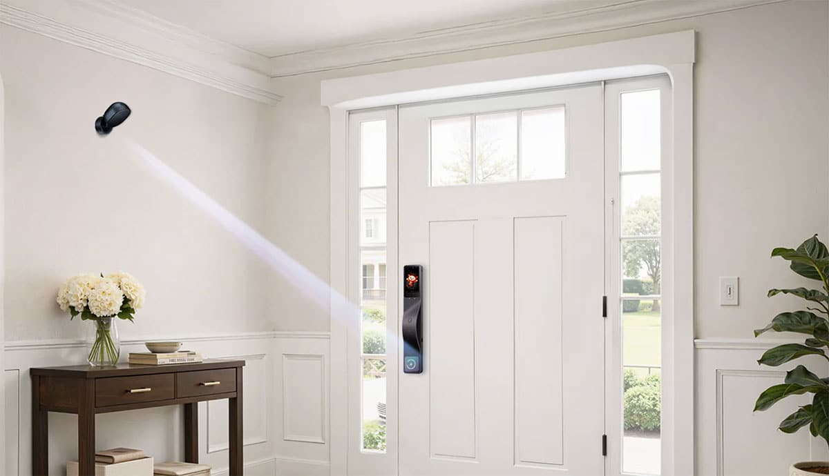 La serrure connectée Lockin V7 Max n'a jamais besoin de piles