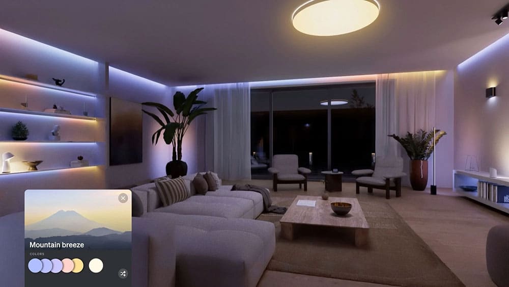 Philips Hue SpatialAware : Un scan de votre pièce et la magie opère