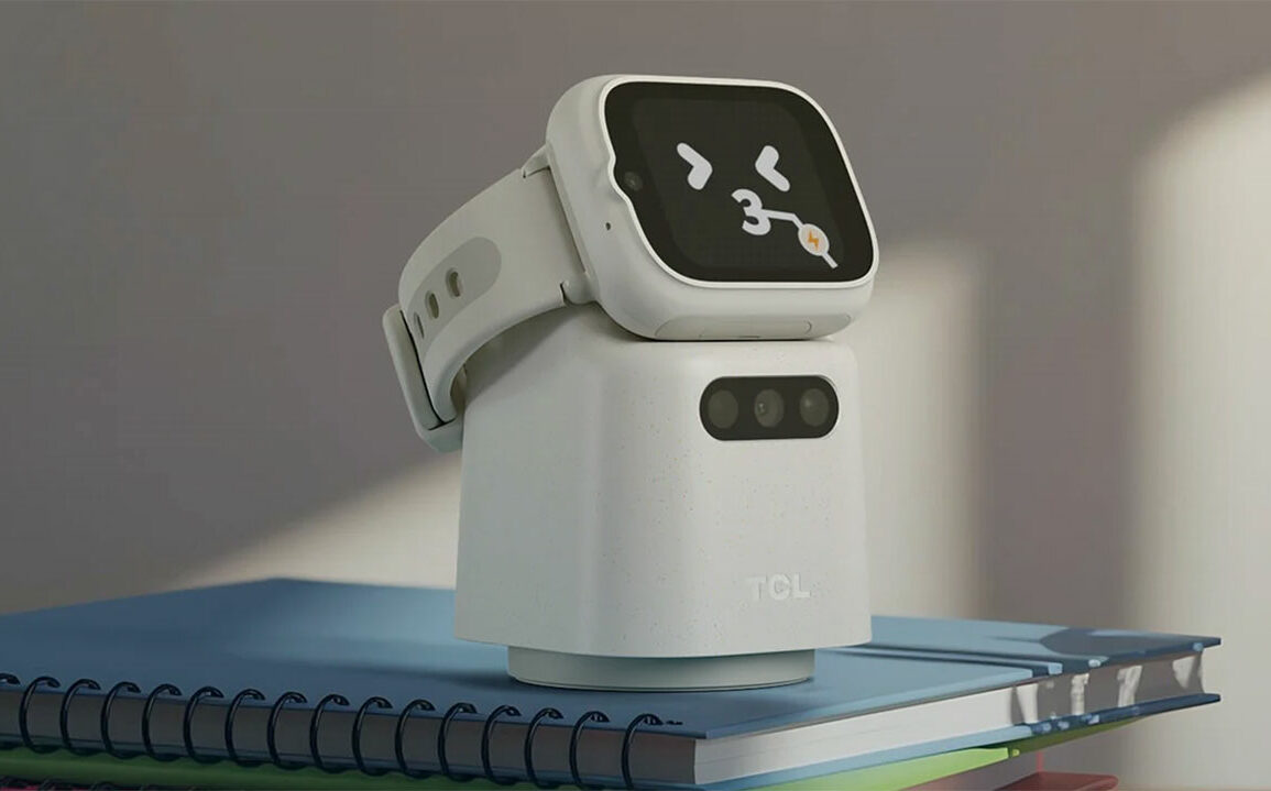 TCL Tbot, le compagnon de bureau IA qui transforme la montre connectée pour enfants en robot intelligent
