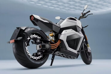 Verge TS Pro : la moto électrique à batterie solide et roue arrière sans moyeu
