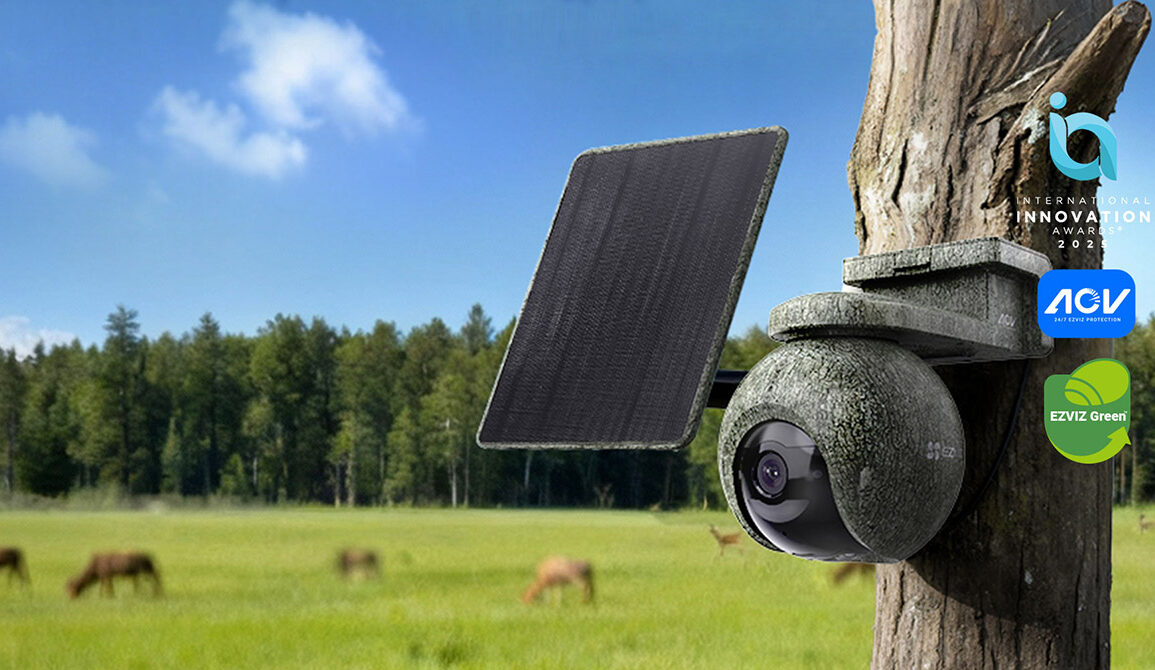 EZVIZ EB8 Pro Ranger caméra surveillance solaire 4G extérieur 4K