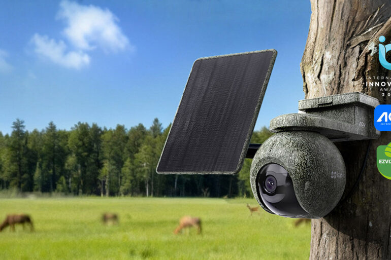 EZVIZ EB8 Pro Ranger caméra surveillance solaire 4G extérieur 4K