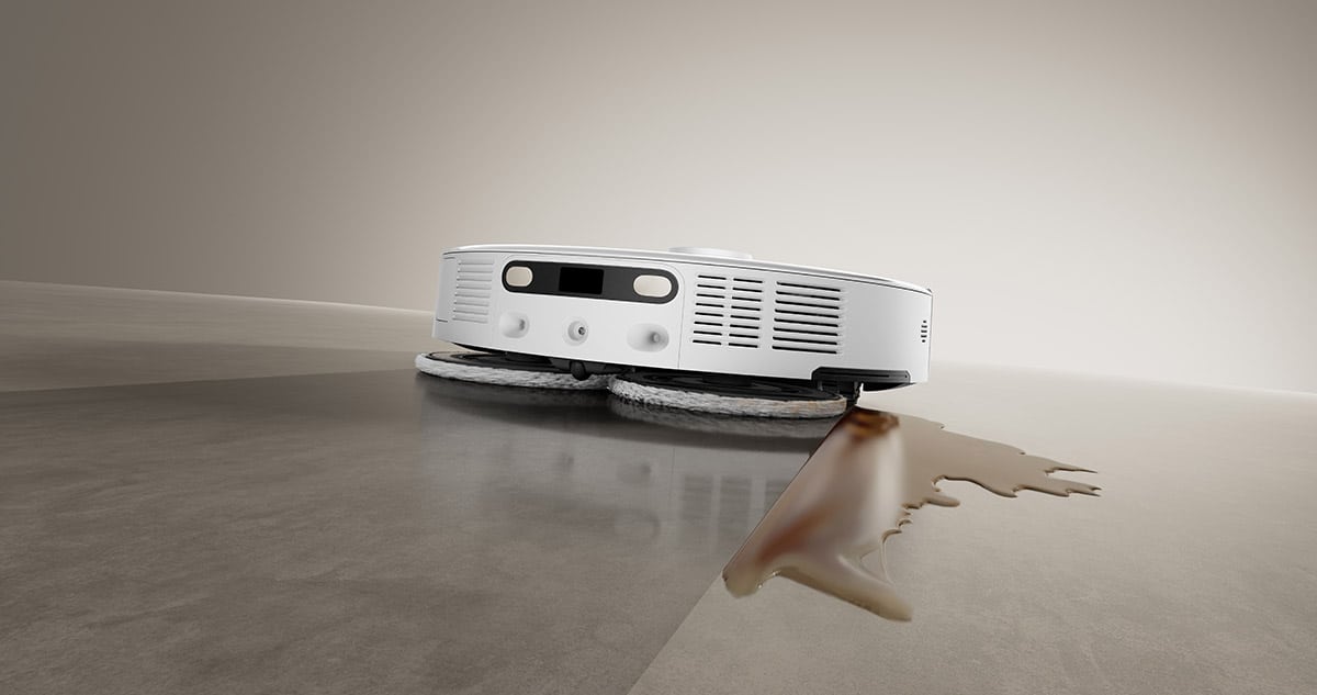 MOVA P70 Pro Ultra et sa station tout-en-un avec lavage des serpillières à 100 °C