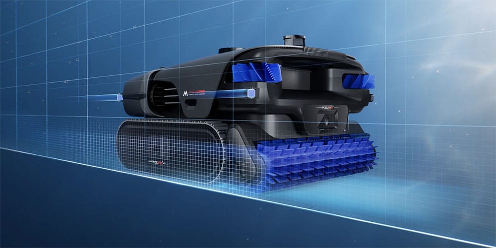 Brosses latérales EdgeDrive et système de propulsion Precision FloatDrive du MOVA Rover X10