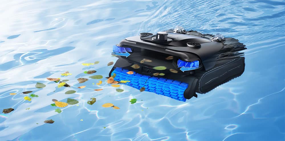MOVA Rover X10, robot piscine connecté avec cartographie LDS sous-marine AquaScan 360°