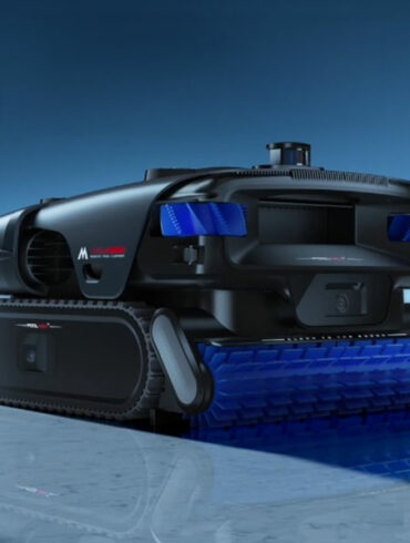 MOVA Rover X10, robot piscine connecté avec cartographie LDS sous-marine AquaScan 360°