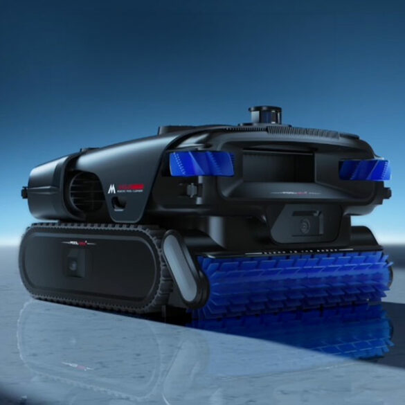 MOVA Rover X10, robot piscine connecté avec cartographie LDS sous-marine AquaScan 360°