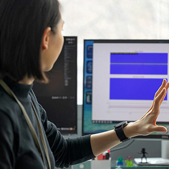 WatchHand - montre connectée Android avec tracking de gestes par sonar