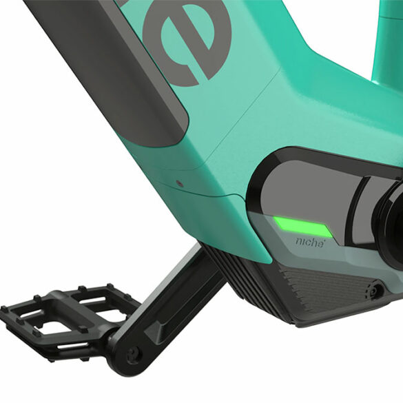 Moteur ADTS de Niche Mobility intégré sur un vélo électrique