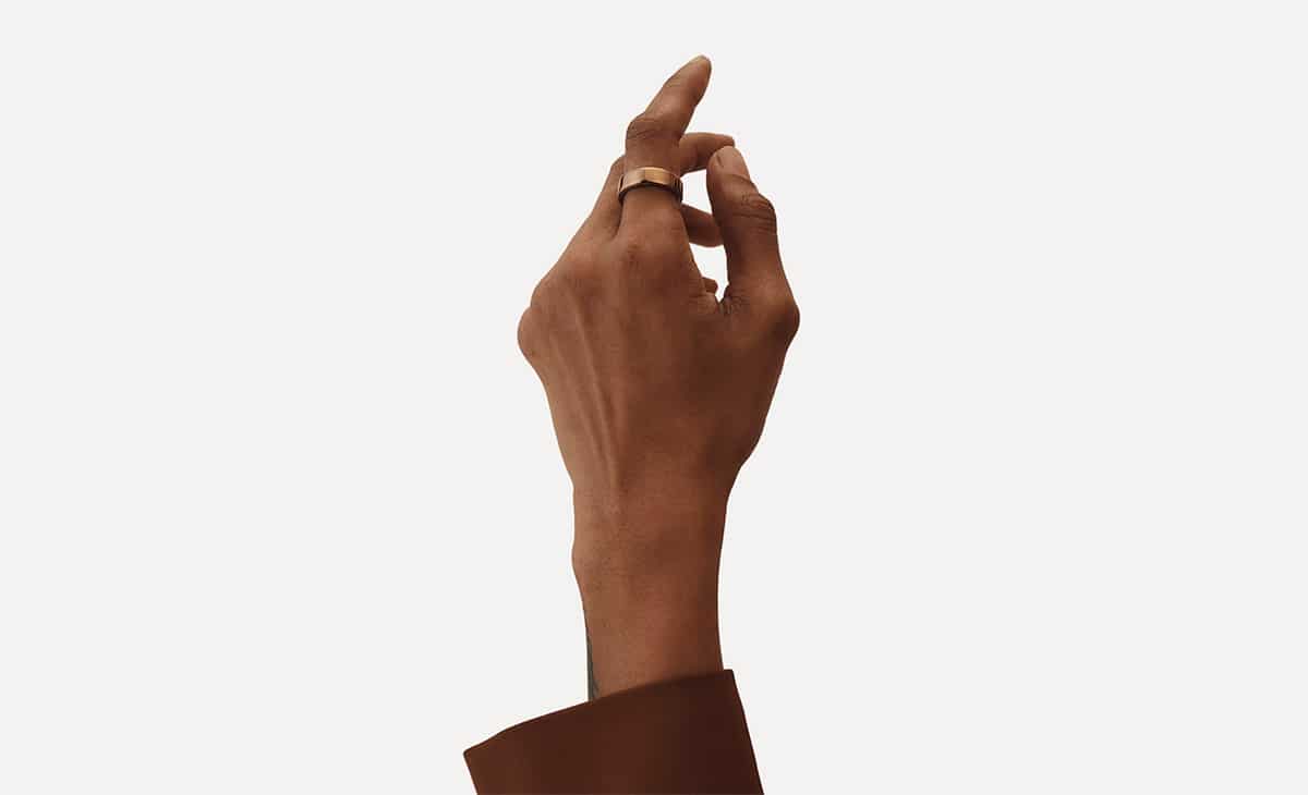 Oura Ring 5, bague connectée en titane, nouvelle génération plus fine