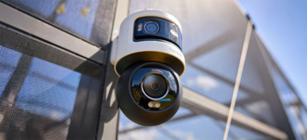 Caméra de surveillance Reolink OMVI à triple objectif pour la maison connectée