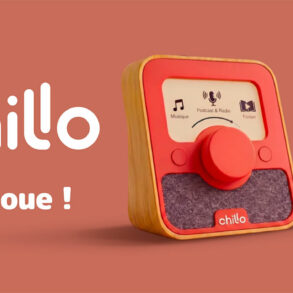 Chillo, la radio connectée française coloris terracotta
