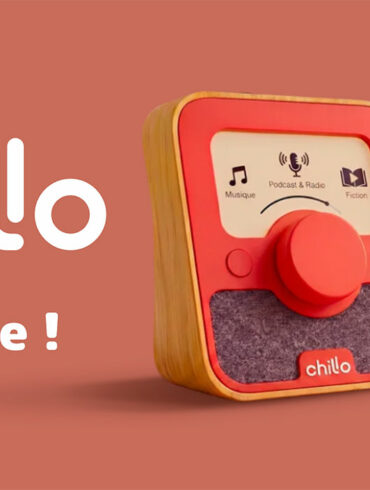 Chillo, la radio connectée française coloris terracotta