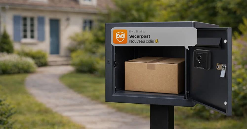 Securpost, le capteur qui rend votre boîte aux lettres connectée
