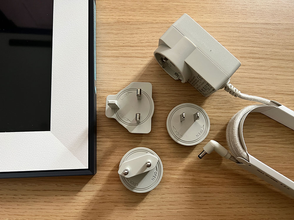 Test du cadre numérique connecté Aura Aspen