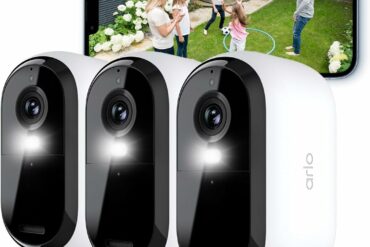 Caméra de surveillance WiFi sans fil Arlo Essential 2 blanche