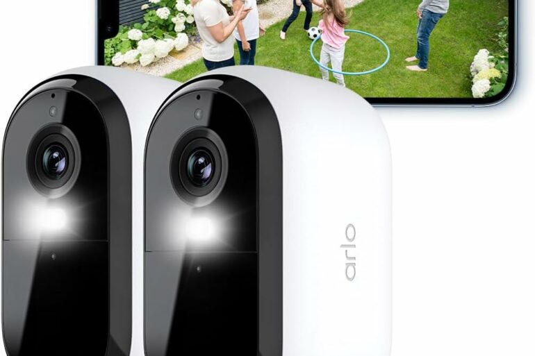 Pack de deux caméras de surveillance WiFi Arlo Essential 2