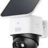 Caméra de surveillance solaire eufy SoloCam S340 à double objectif