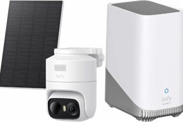eufyCam C37 2K, caméra de surveillance WiFi extérieure sans fil et sans abonnement