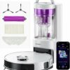 Robot aspirateur Eureka E20 Plus avec station de vidange automatique