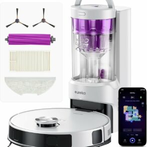 Robot aspirateur Eureka E20 Plus avec station de vidange automatique