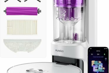 Robot aspirateur Eureka E20 Plus avec station de vidange automatique