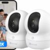 EZVIZ CP1 Pro 2K pack de deux caméras de surveillance WiFi intérieure