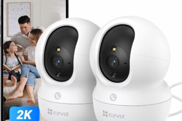 EZVIZ CP1 Pro 2K pack de deux caméras de surveillance WiFi intérieure