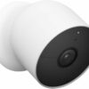 Caméra de surveillance connectée Google Nest Cam blanche