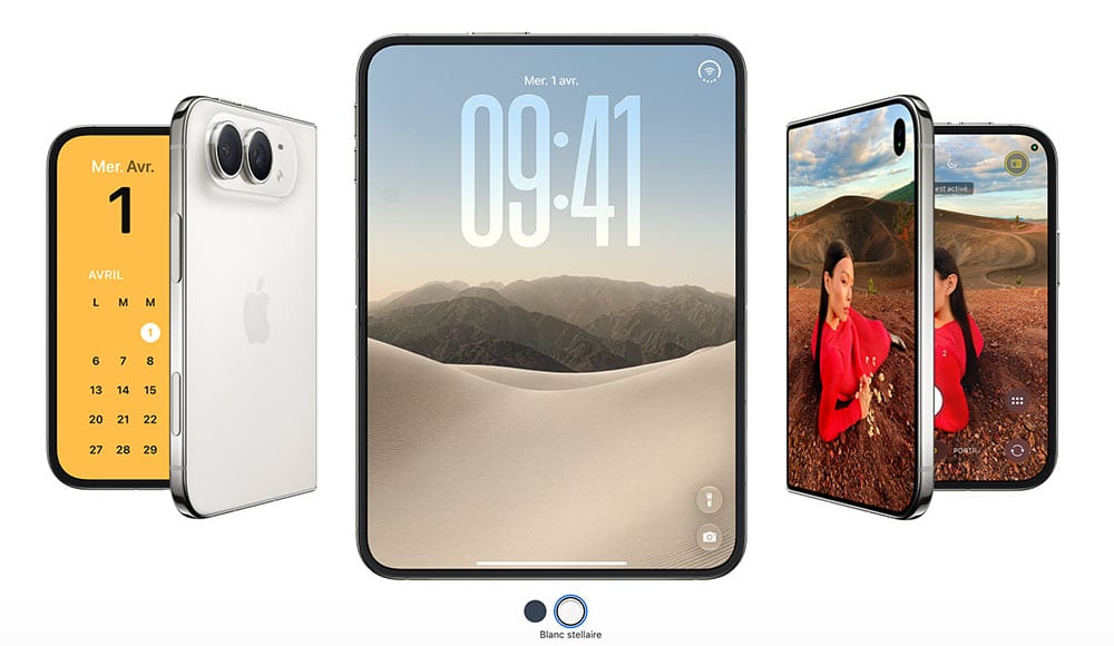 iPhone Duo, premier iPhone pliable présenté à la keynote Apple de septembre 2026