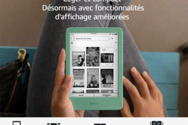 Liseuse Amazon Kindle nouvelle génération 16 Go vert matcha