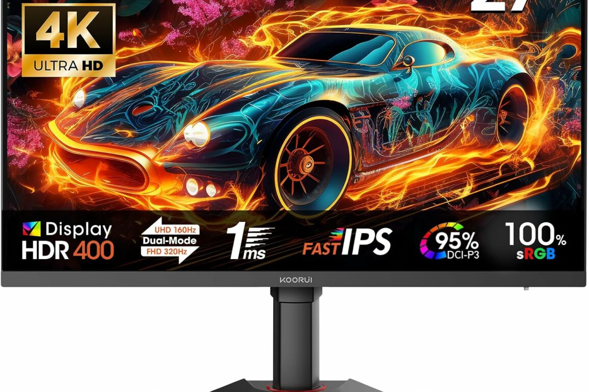 Écran PC gamer KOORUI G2741L 27 pouces 4K 160 Hz