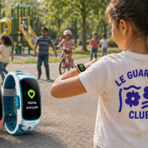 Le Guardian, bracelet SOS enfant autonome sans smartphone