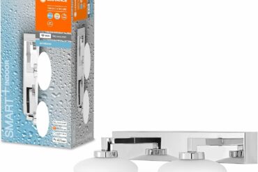 Luminaire connecté WiFi LEDVANCE Orbis Elypse pour salle de bain en promotion