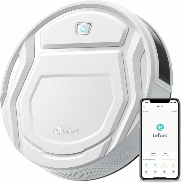 Robot aspirateur connecté Lefant M210 Pro compact 28 cm