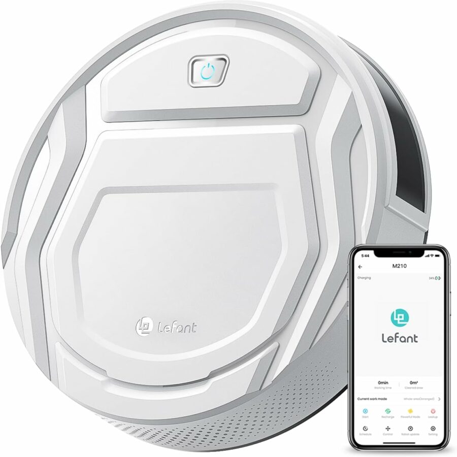 Robot aspirateur connecté Lefant M210 Pro compact 28 cm