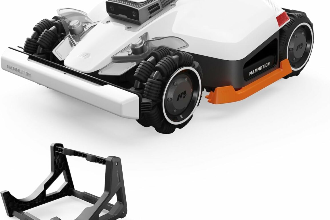 Tondeuse robot Mammotion LUBA 3 AWD 3000 avec LiDAR 360 degres