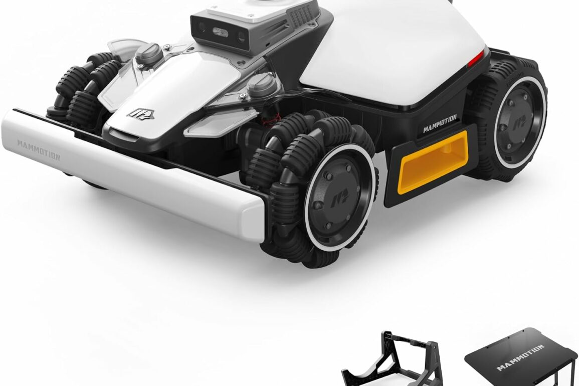 Robot tondeuse Mammotion LUBA Mini 2 AWD 1500 avec LiDAR et double camera IA