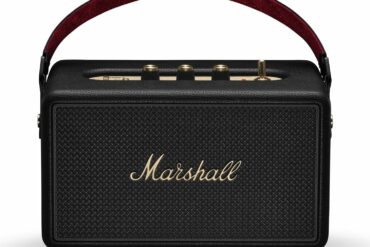 Enceinte Bluetooth Marshall Kilburn III noir et laiton
