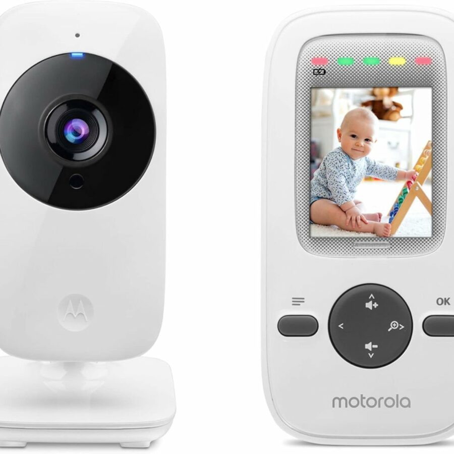 Babyphone vidéo Motorola Nursery VM481 avec unité parentale