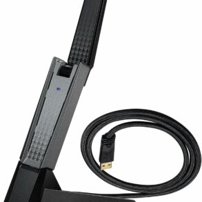 Adaptateur USB WiFi 6 MSI AX1800 avec antenne et socle filaire