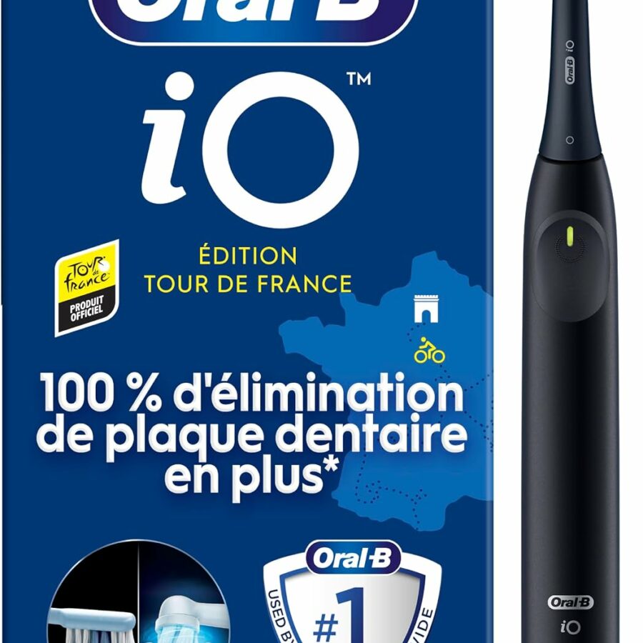 Brosse a dents electrique Oral-B iO 2 noire en promotion