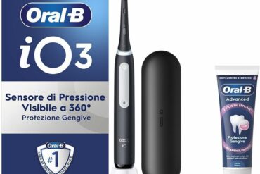Brosse a dents electrique connectee Oral-B iO 3 noire en promotion