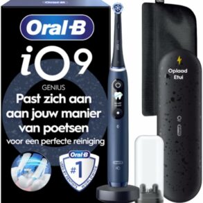 Brosse à dents électrique connectée Oral-B iO Series 9 avec étui de charge