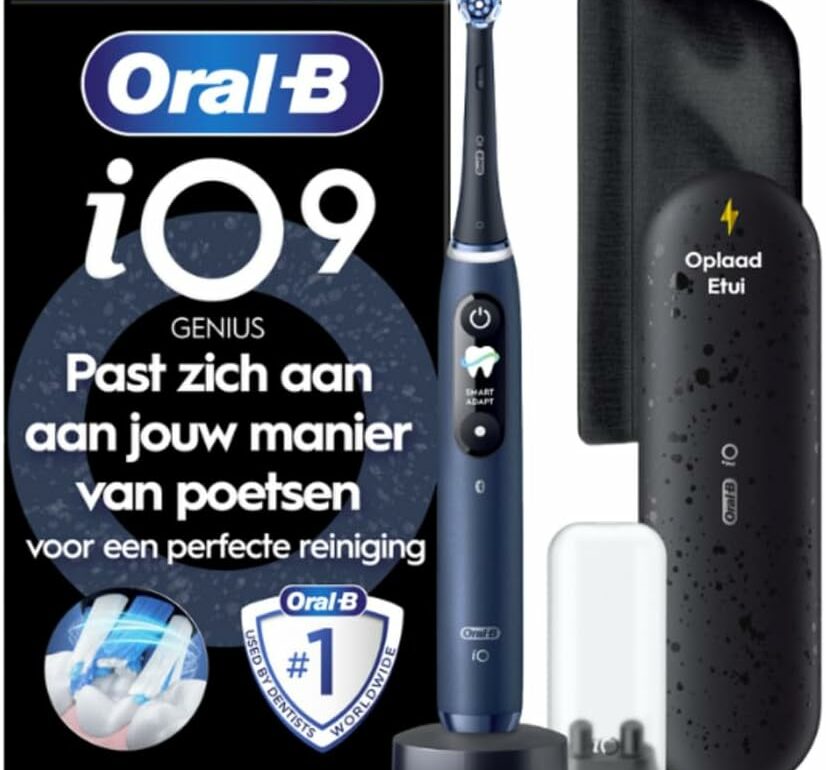 Brosse à dents électrique connectée Oral-B iO Series 9 avec étui de charge