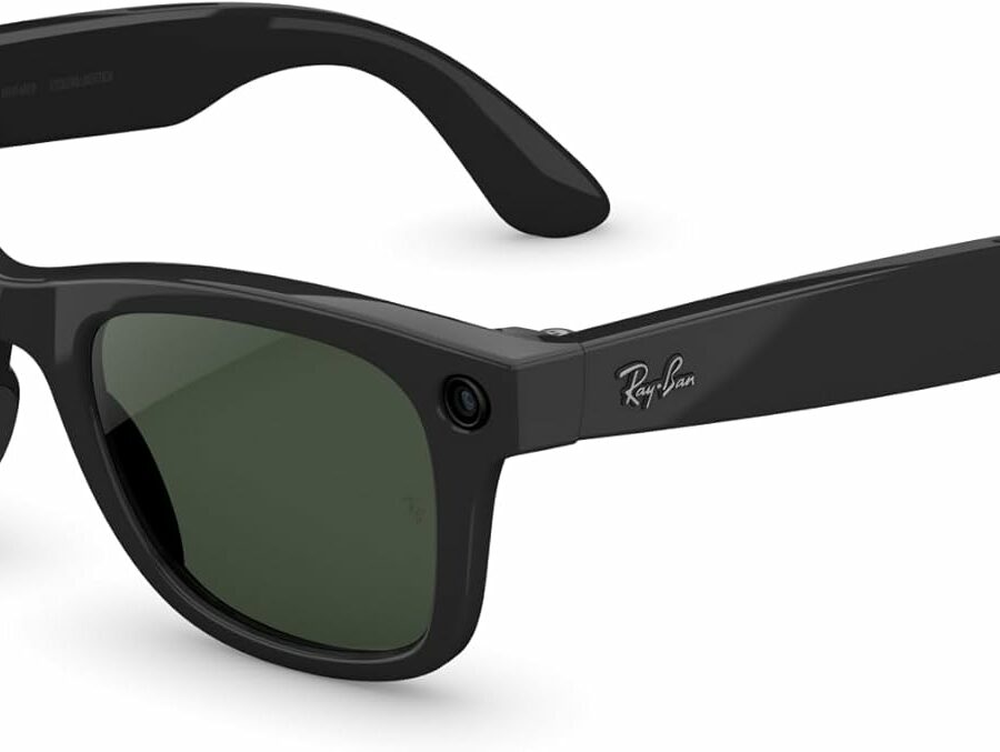 Lunettes connectées Ray-Ban Meta Gen 2 Wayfarer noir brillant