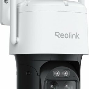 Caméra PTZ 4K Reolink à double objectif pour vidéosurveillance extérieure WiFi
