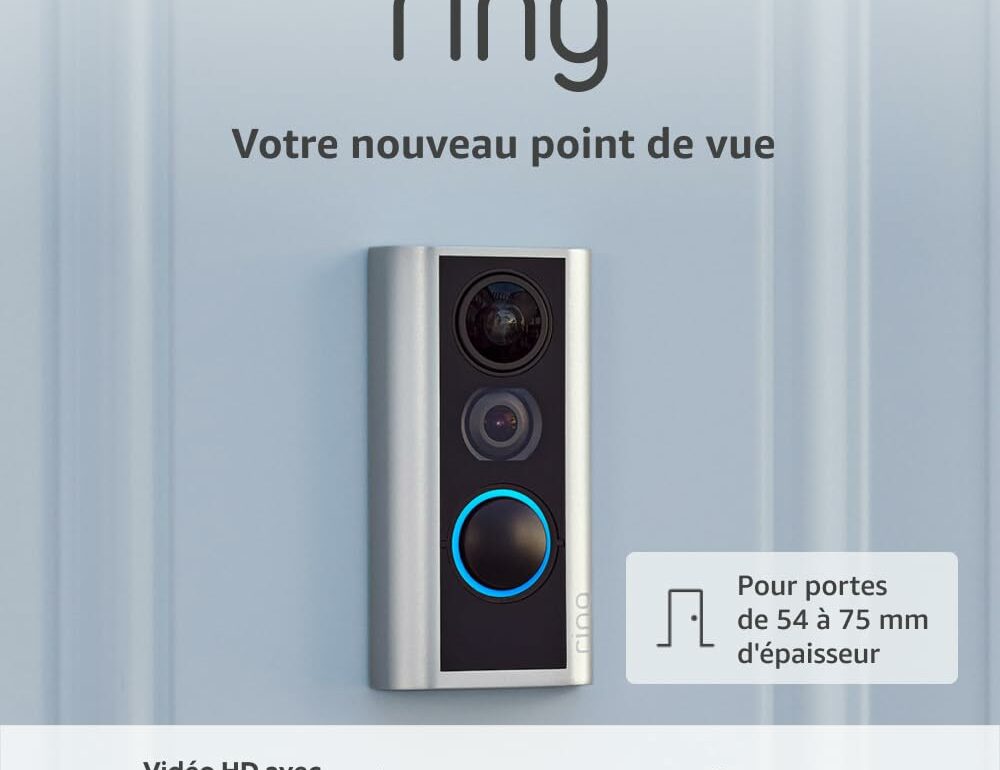 Judas vidéo connecté Ring Door View Cam en promotion