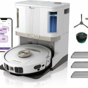 Robot aspirateur laveur Shark PowerDetect en promotion